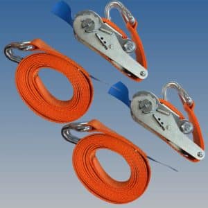 Spanbanden met haken (2 stuks)
