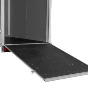 Oprijklep i.p.v. achterdeuren (750 kg, incl. demper)