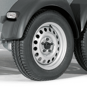 Banden 14", stalen velg