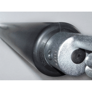 Doorlopende boxstang, bekleed (achterkant)