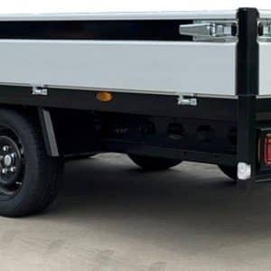 BLACK BOTTOM - zwart gepoedercoat chassis