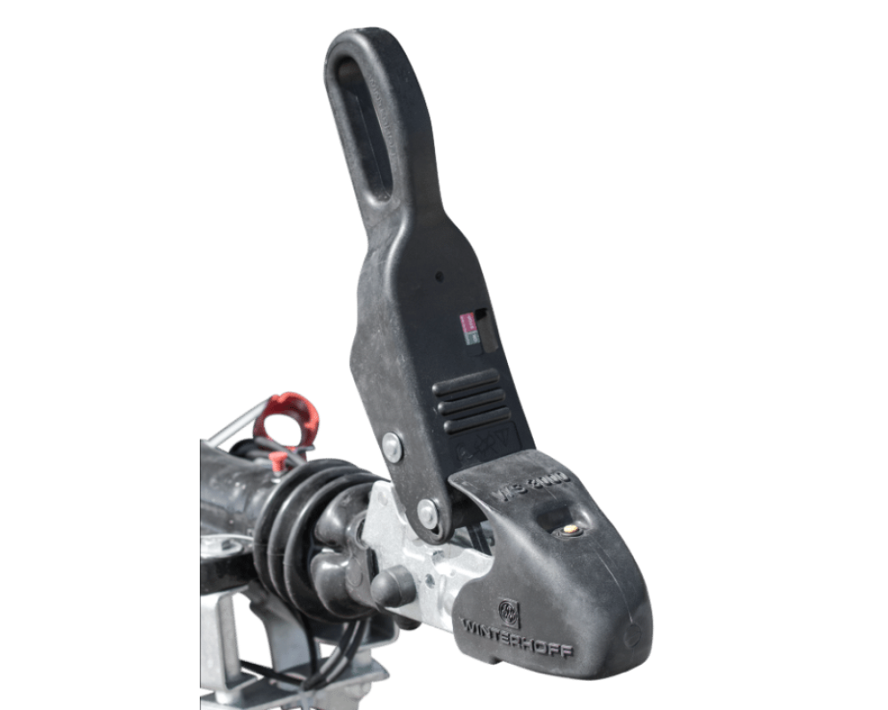 Anti slingerkoppeling niet afsluitbaar