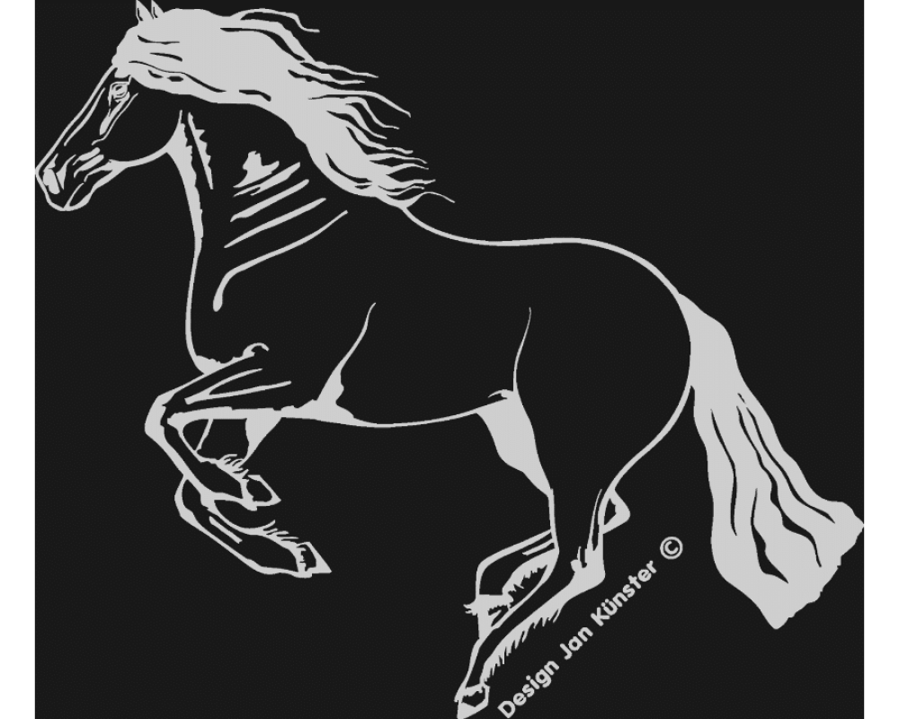 Motief Fries (1022x900 mm) zilver